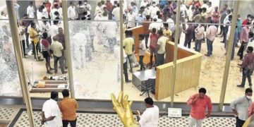 టీడీపీ కార్యాలయంపై దాడి జరిగి నేటికి ఏడాది