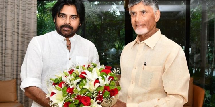 Pawan Kalyan and Chandrababu