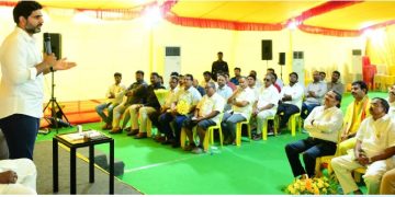 మంగళగిరిలో చేనేతకు పూర్వవైభవం తీసుకొస్తా!