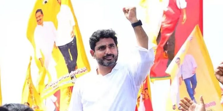 కుప్పం బాటలో నేడు యువనేత నారా లోకేష్ తరపున నామినేషన్