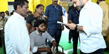 ఆపన్నులకు అండగా నారా లోకేష్‌