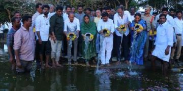 గుండ్లకమ్మ రిజర్వాయర్‌లో మీనోత్సవం