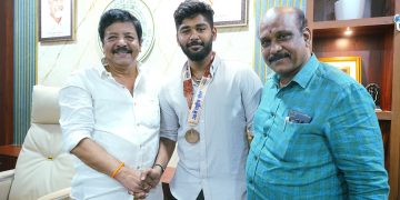 బ్యాడ్మింటన్‌ జాతీయ క్రీడల్లో పతకం