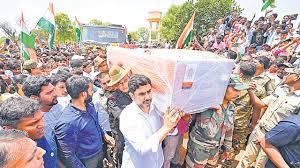 వీర జవాన్‌కు అంతిమ వీడ్కోలు