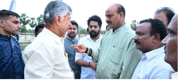 కోనసీమ పరిస్థితులపై సీఎంకు అచ్చెన్న నివేదిక