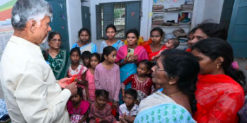 తుపాను ప్రాంతాలపై సీఎం ఏరియల్ వ్యూ