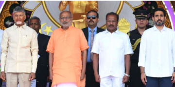 భగవాన్‌ శ్రీసత్యసాయి బాబా శతజయంతి వేడుకల్లో పాల్గొన్న మంత్రి లోకేష్‌