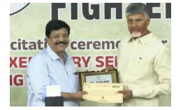 మంత్రి దుర్గేష్‌కు సీఎం సన్మానం