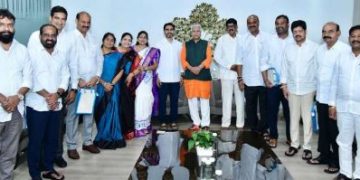 ఆర్‌ఎస్‌ఎస్‌ ప్రచారక్‌ రామ్‌ లాల్‌జీతో మంత్రి లోకేష్‌ మర్యాదపూర్వక భేటీ