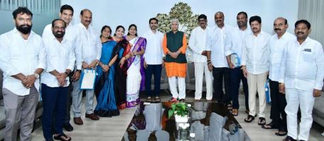 ఆర్ఎస్ఎస్ ప్రచారక్ రామ్ లాల్జీతో మంత్రి లోకేష్ మర్యాదపూర్వక భేటీ