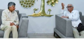 సీఎం చంద్రబాబు నివాసానికి గోవా గవర్నర్ అశోక్ గజపతిరాజు