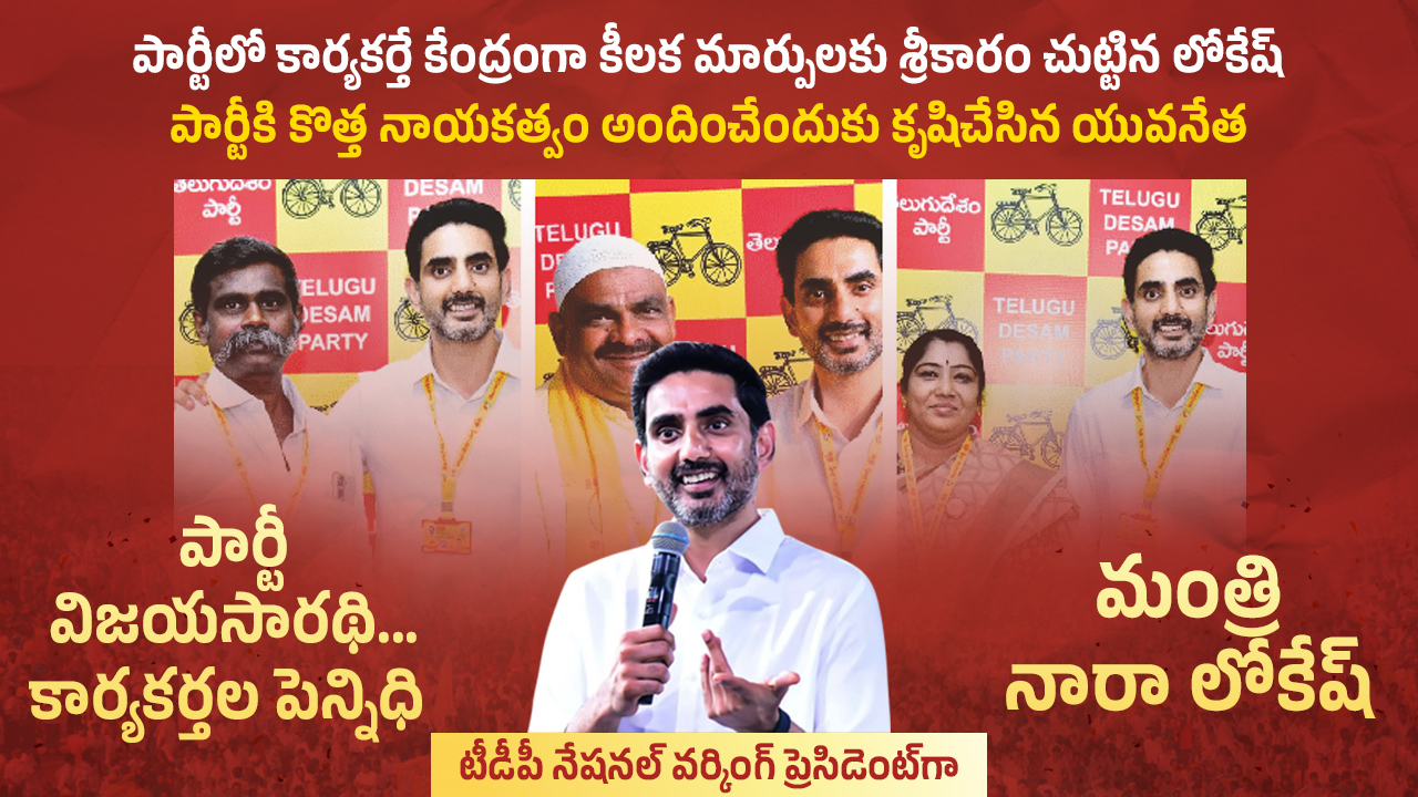 TDP national working president
