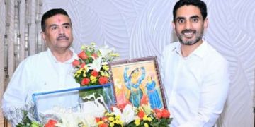 పశ్చిమబెంగాల్ సీఎంతో లోకేష్ భేటీ