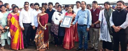 గిన్నిస్ బుక్ ‘భోగాపురం’ ధింసా నృత్యం