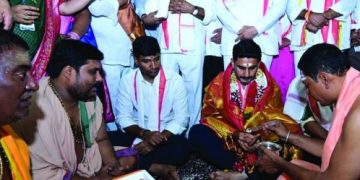కోటప్పకొండ దేవాలయాన్ని సందర్శించిన మంత్రి లోకేష్